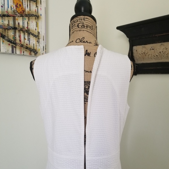 NWOT Southern Proper white seersucker slip dress - Picture 6 of 7